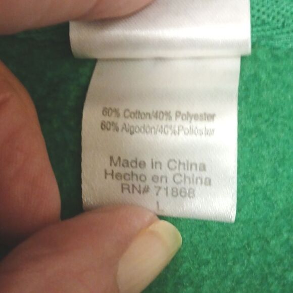 🩷Freeze, Women's Long Sleeved Sweatshirt,  Green/White SEE description - Picture 7 of 8